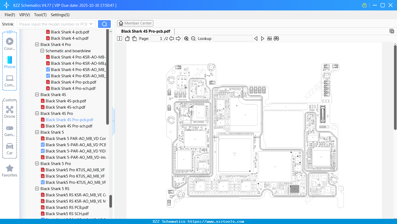 Xiaomi Black Shark 4S Pro-pcb